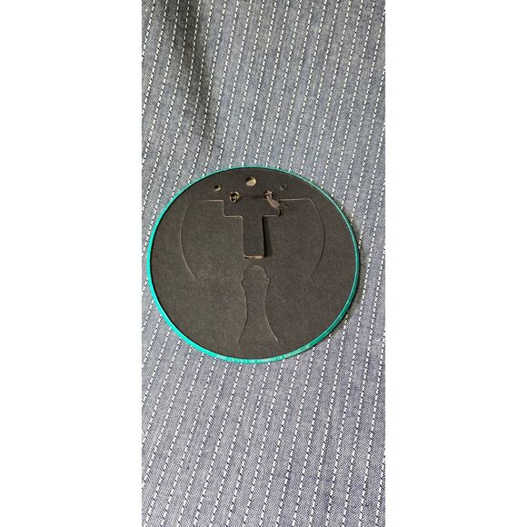 Vintage Oversized Pinback Button Badge 6 Inches - Picture 2 of 3